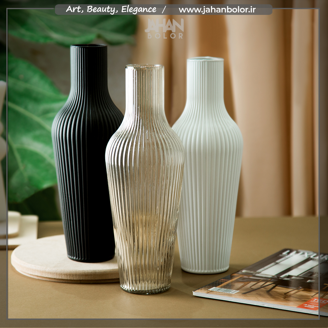 بلور سازی جهان بلور (بلورسازی شاکری) Sophia vase - Image 2