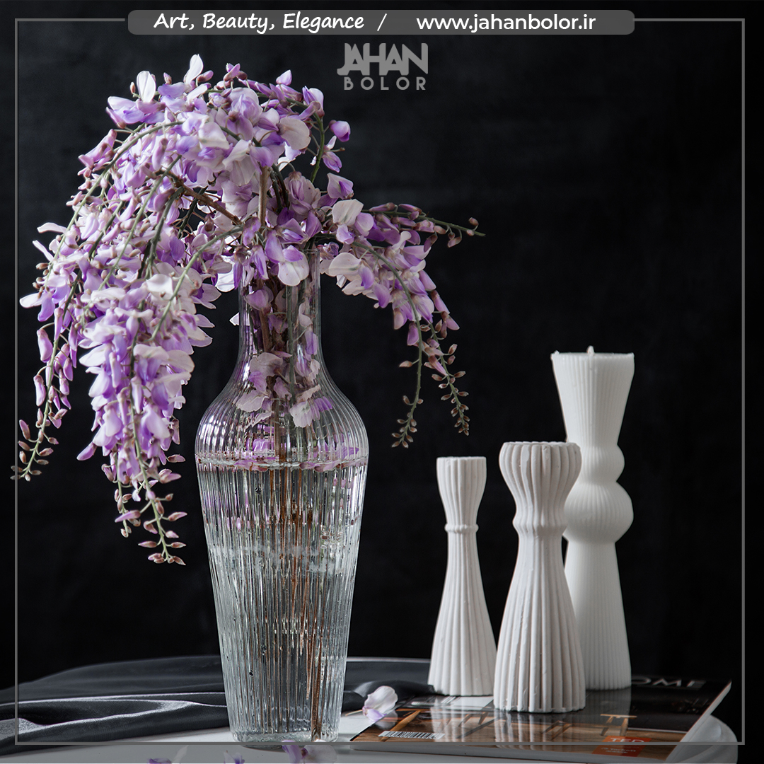 بلور سازی جهان بلور (بلورسازی شاکری) Sophia vase - Image 3